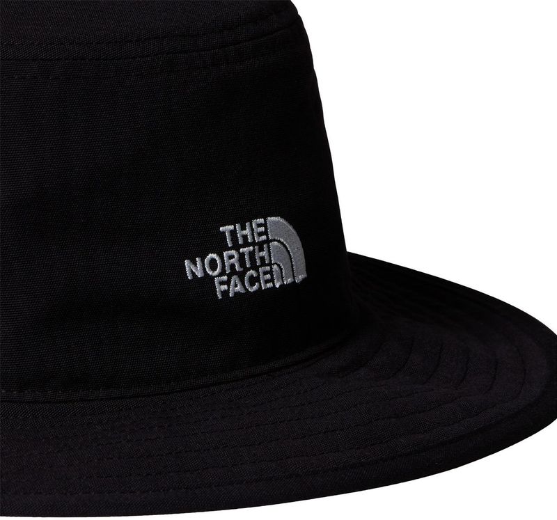 The North Face - Recycled 66 Brimmer Bucket Cap - Zwart - Gerecycled Polyester
