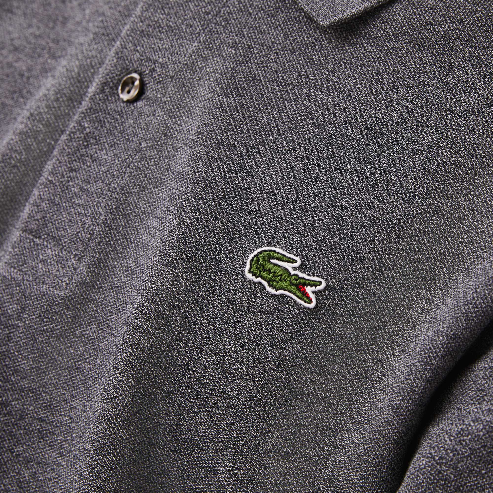 Original L.12.12 Heathered Langarm-Poloshirt Lange Ärmel - Grau - Lacoste - Herren