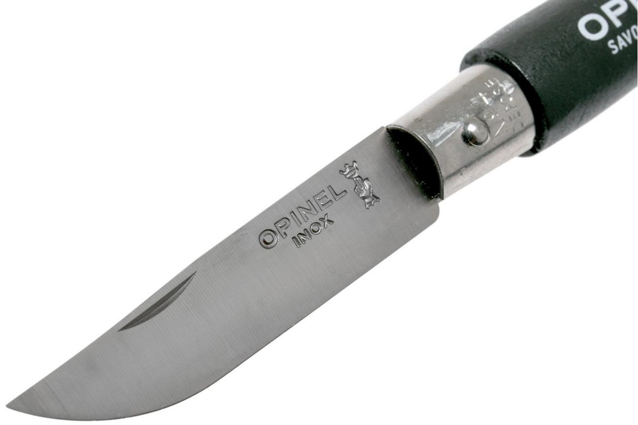 Opinel zakmes No. 04RV Keyring zakmes, Black
