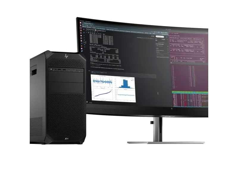 HP Workstation Z4 G5 - Tower 4U - 1 W3-2535 - RAM 64 GB - SSD - NVMe - Gigabit Ethernet - skærm: ingen - sort