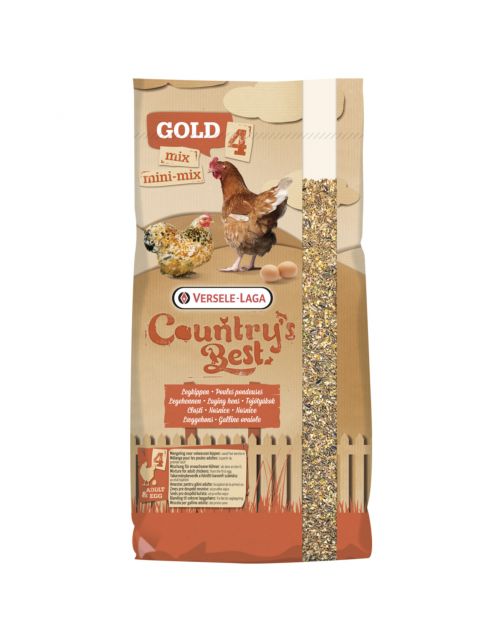 Versele-Laga Country`s Best Gold 4 Mix Kip-Graan Met Legkorrel - Kippenvoer