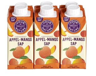 Your Organic Nature Appel Mango Sap 6 pakjes 1200ML