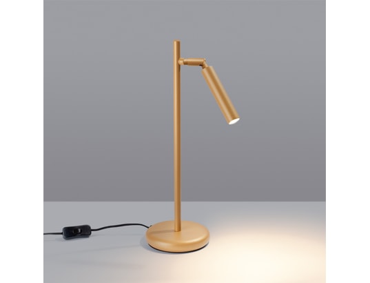 SOLLUX LIGHTING - Lampe à poser pastelo or