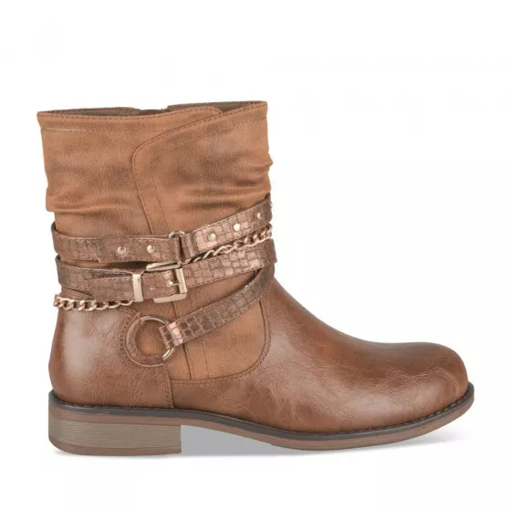 Bottines COGNAC PHILOV