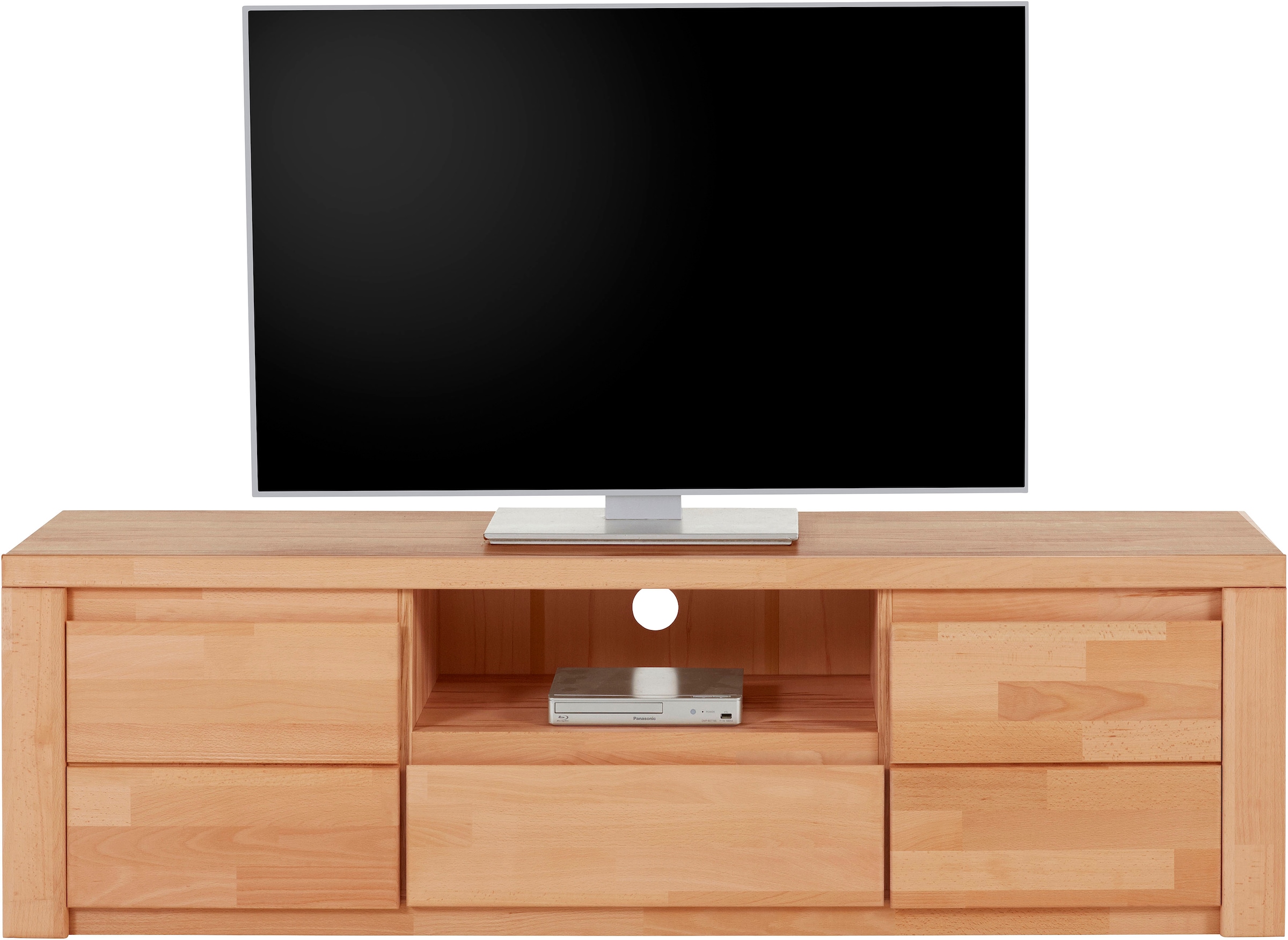 Home affaire Lowboard »Burani« grifflose Optik, Fernsehtisch
