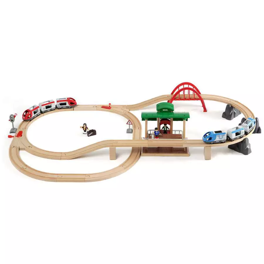 Brio Großes BRIO Bahn Reisezug Set bunt