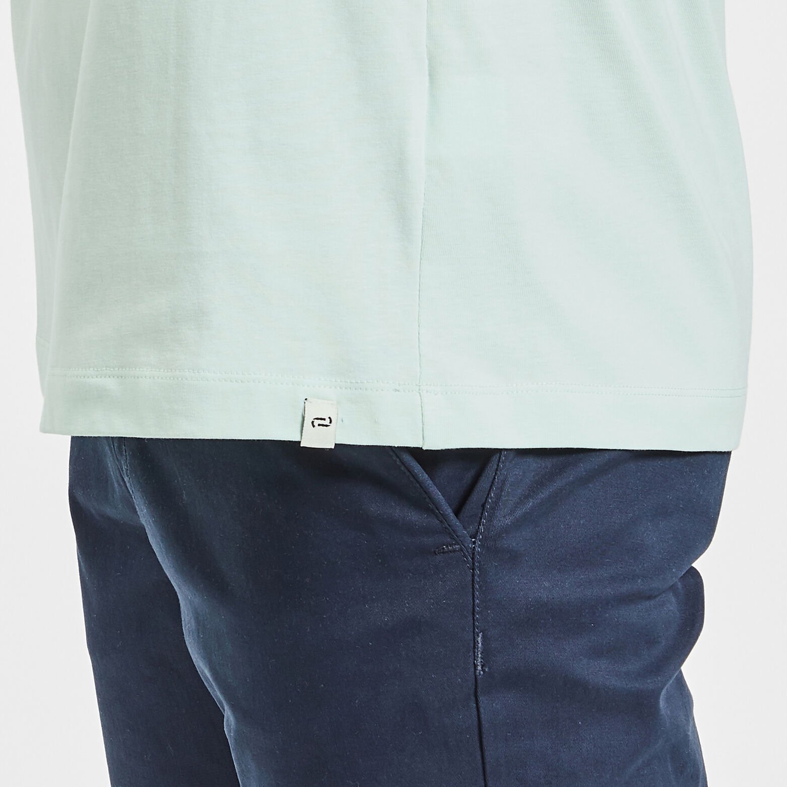 Tee shirt 'le parfait by JULES' coton issu de l'ag Vert clair