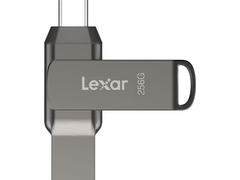 Lexar USB-Stick JumpDrive Dual Drive D400 256 GB USB-Stick mit USB Type-C- und USB Type-A