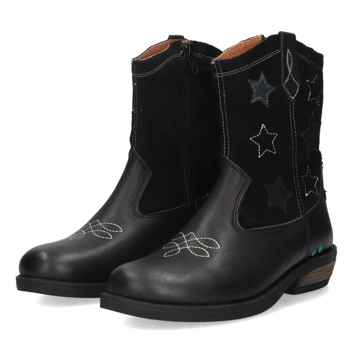 Roos Rodeo - Cowboy Boots Bunnies Zwart