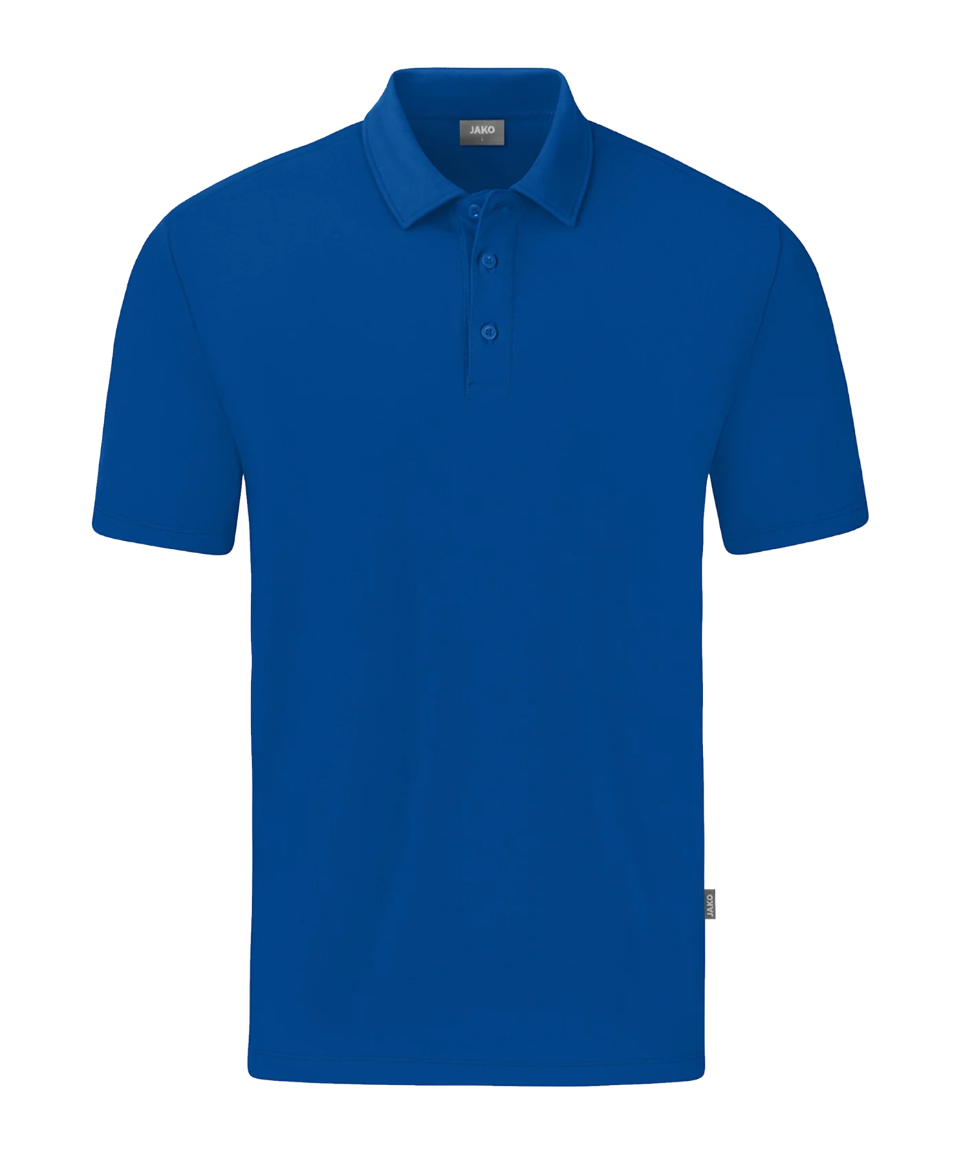JAKO Organic Stretch Polo Shirt Blau F400
