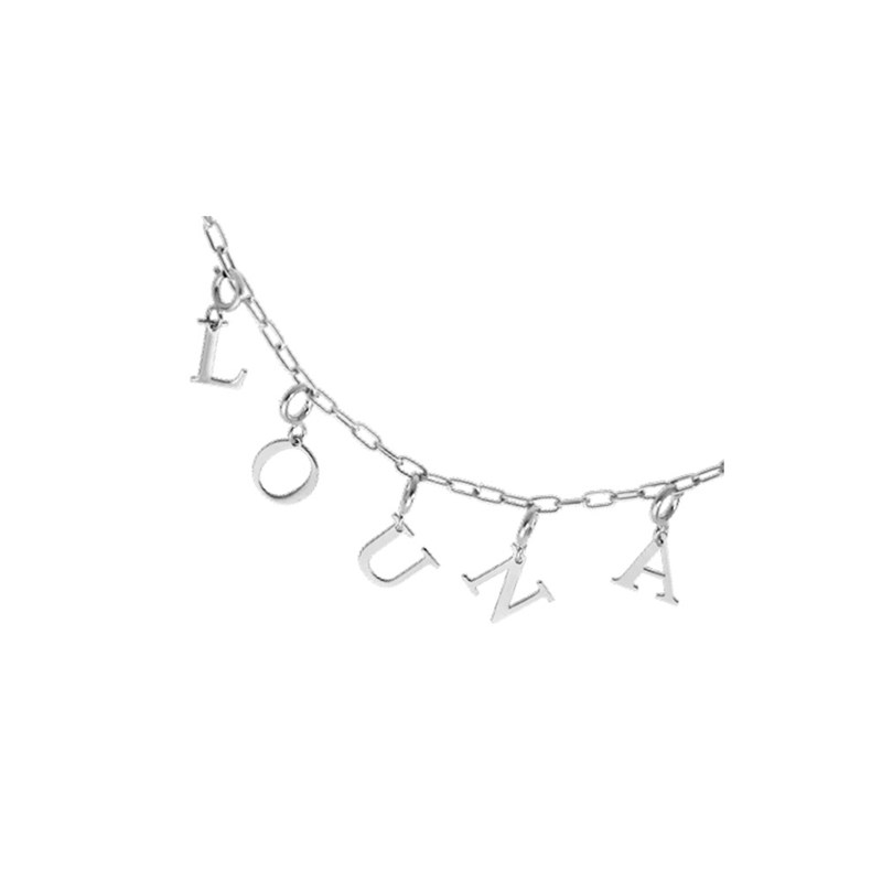 Collier charm's argent - Les Charm'antes