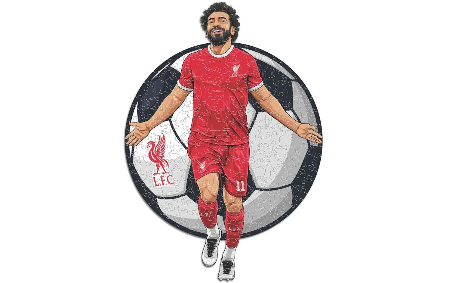 Liverpool FC – Mo SalahOffizielles Holzpuzzle, Grösse M