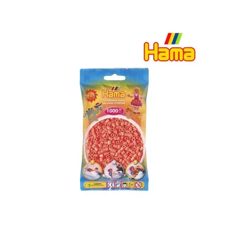 Hama Bügelperlen Midi Pastellrot, 1000 Stück