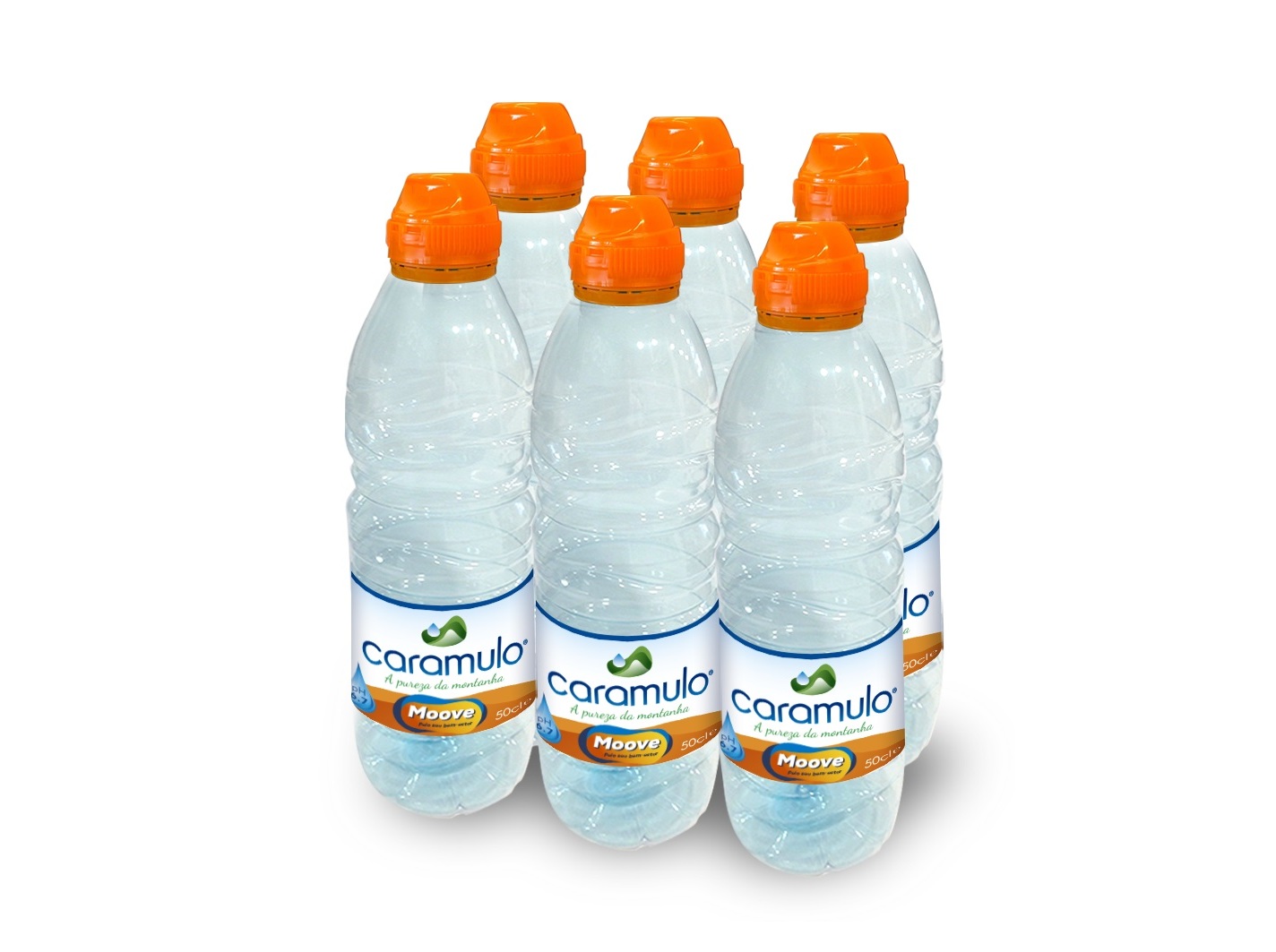 ÁGUA NASCENTE CARAMULO MOOVE 6X0.50 L