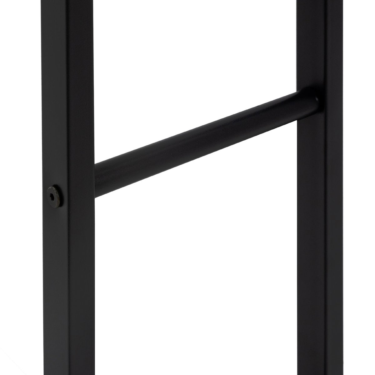 ML-Design Haardhoutrek 100x100x25 cm Rechthoekig, Zwart, Metaal, Binnen/Buiten, Gecoat Staal Haardhoutrek, Haardhoutstandaard, Haardhouthouder, Haardhoutplank voor Open Haard/Kachel