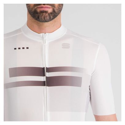 Maillot Manches Courtes Sportful Gruppetto Blanc