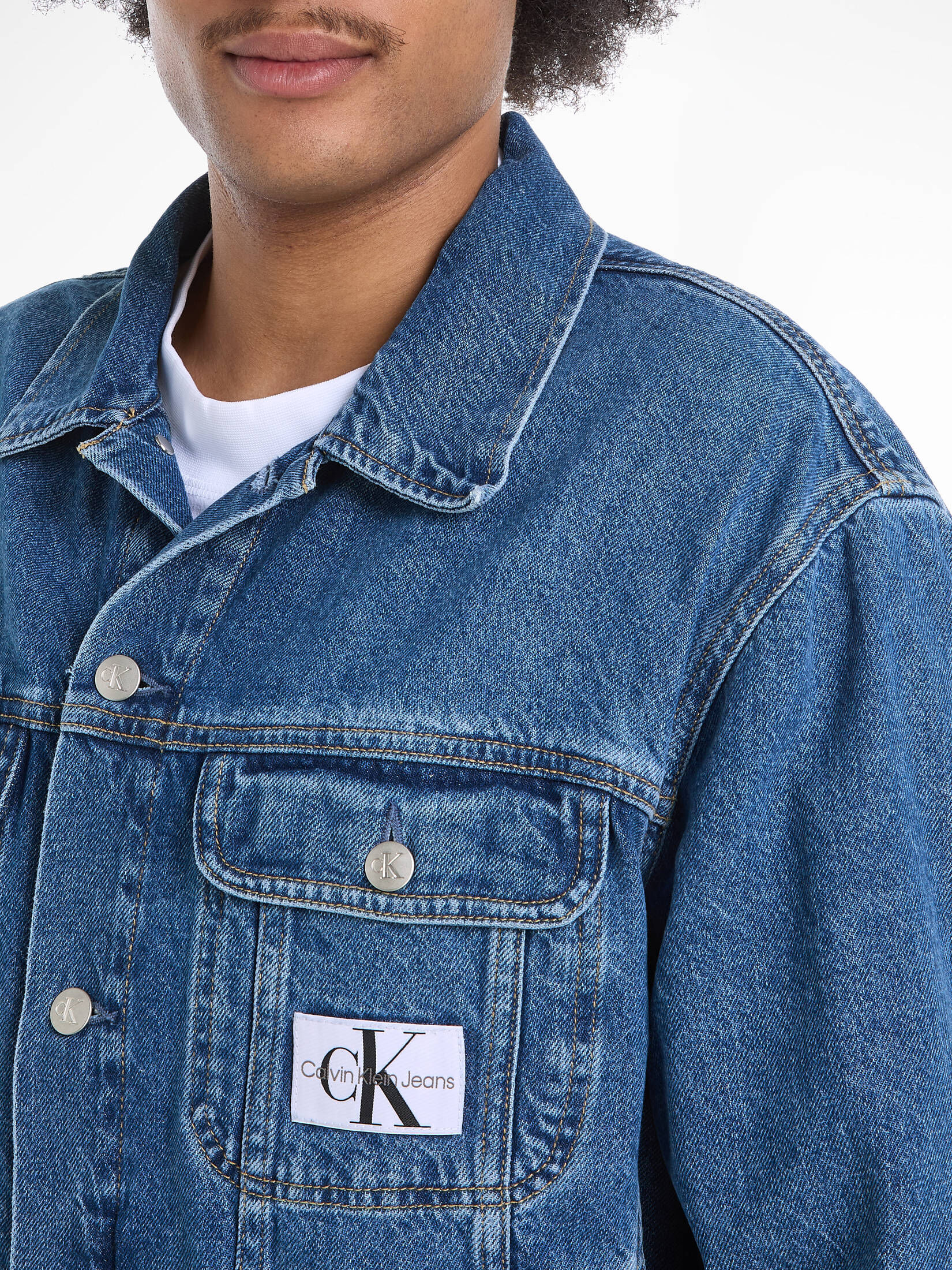 CALVIN KLEIN JEANS| Herren Jeansjacke REGULAR 90S DENIM JACKET