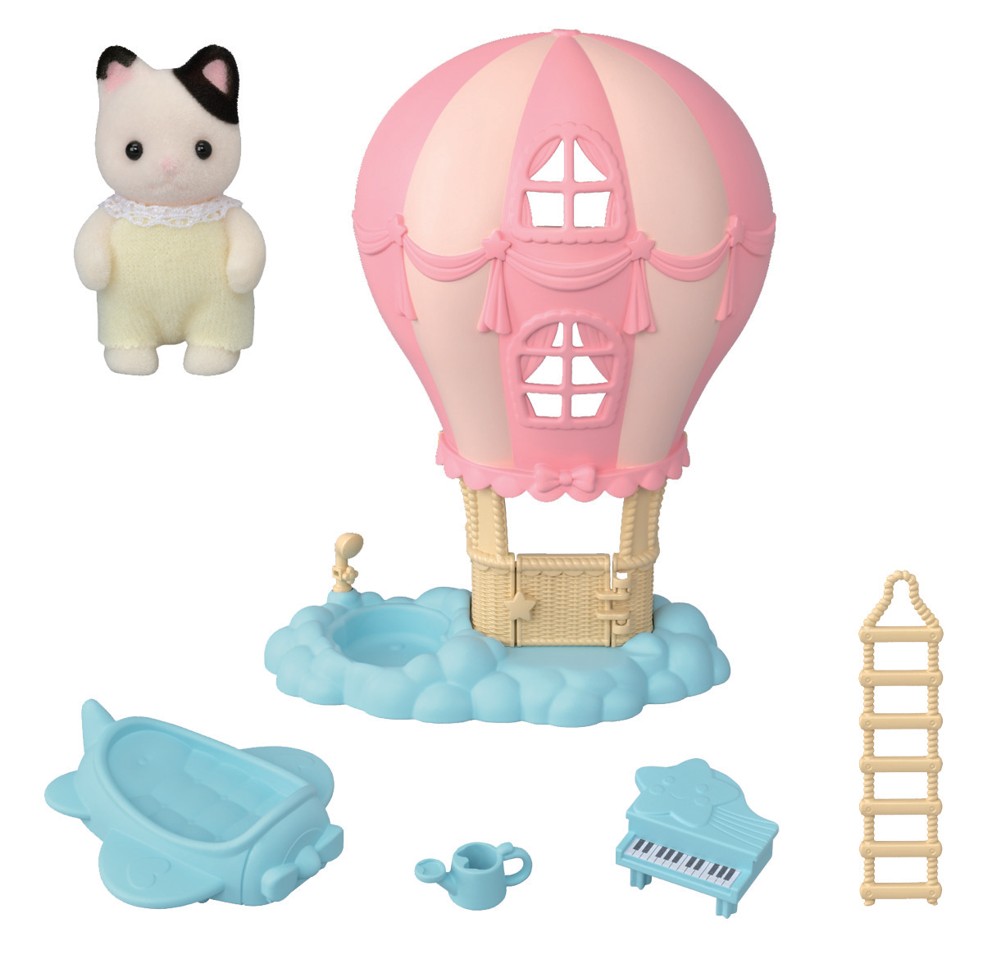 Sylvanian Families - Baby Ballon Legehus med figur (5527)