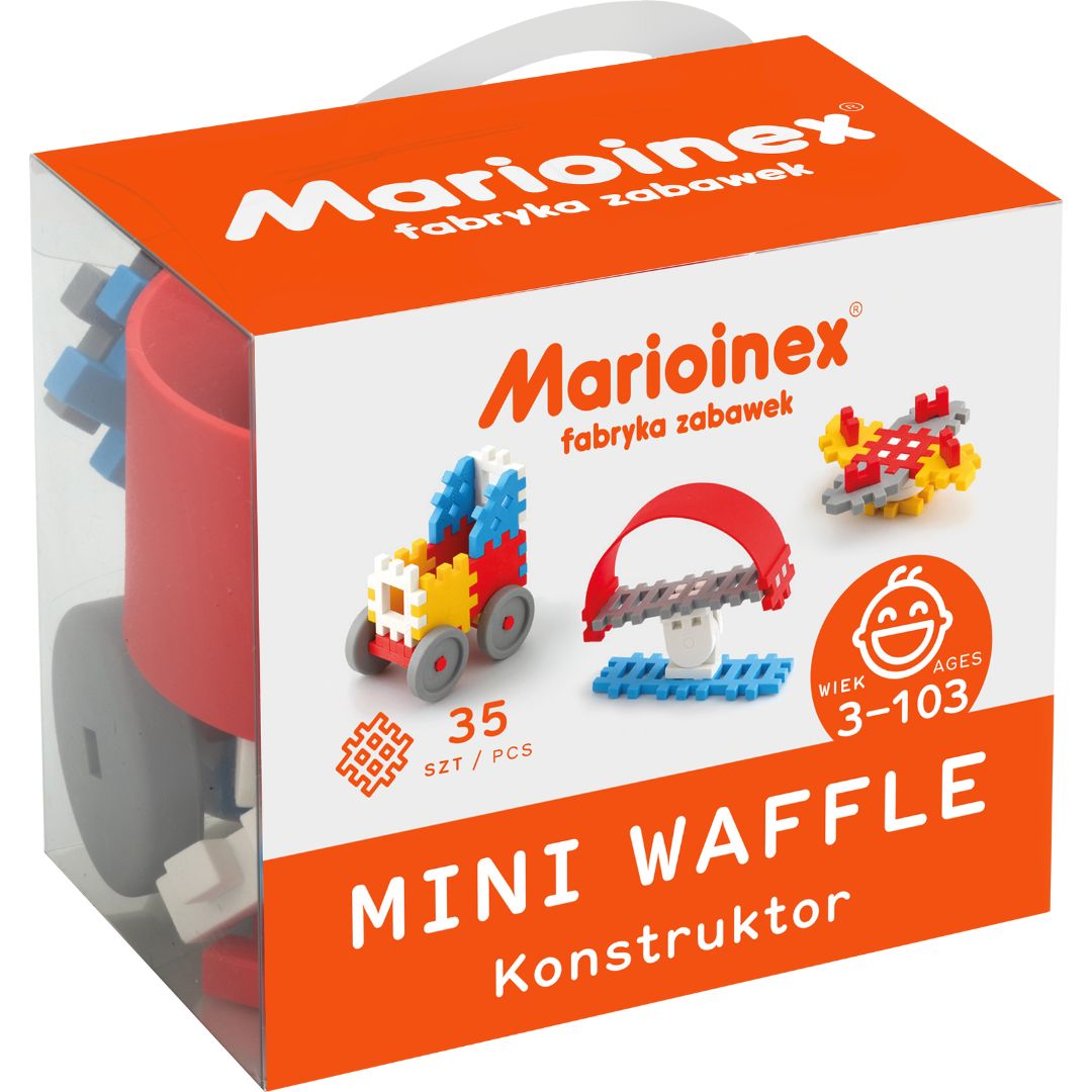 Marioinex mini waffle constructor blue - 35st