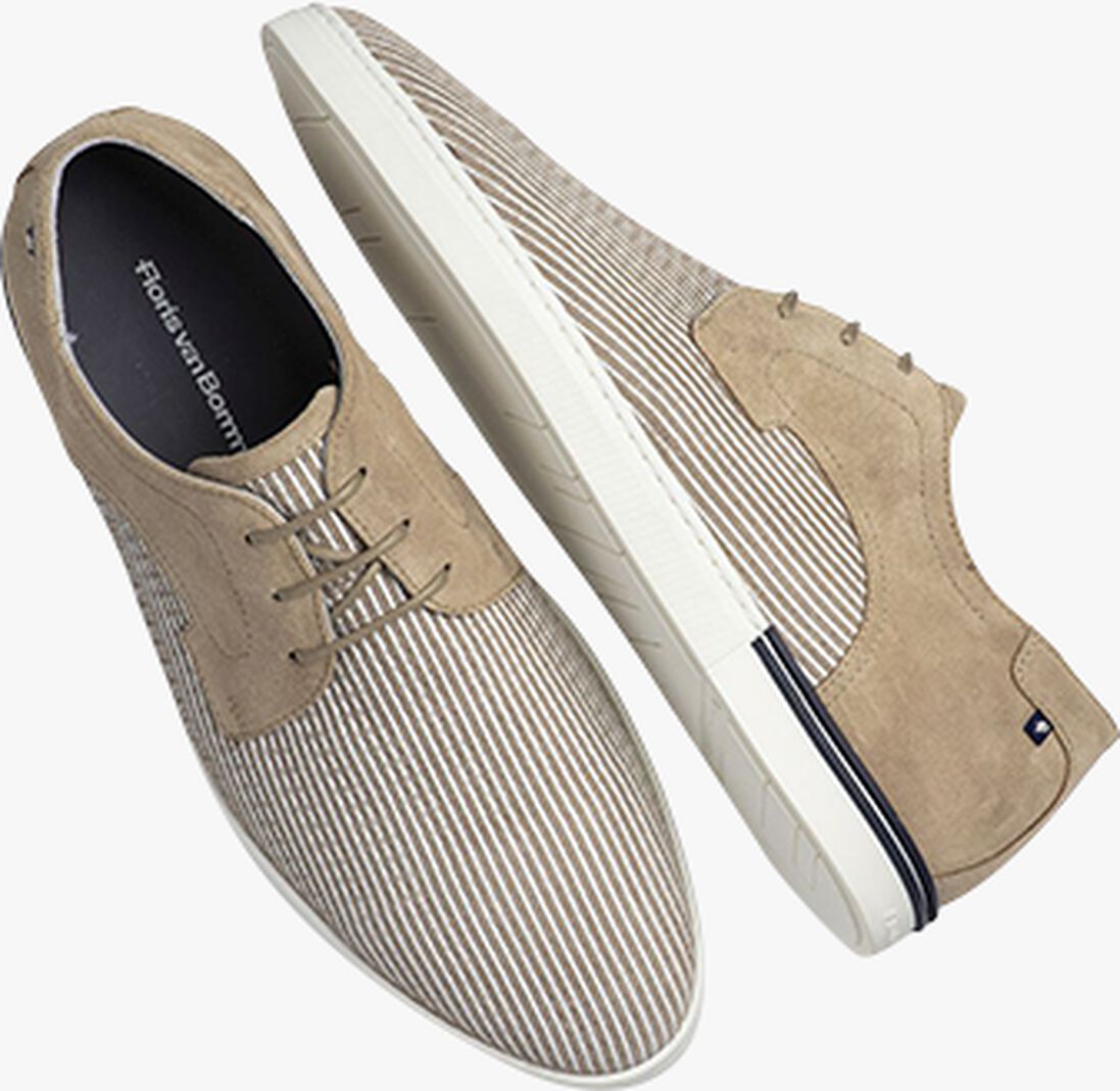FLORIS VAN BOMMEL bruine floris van bommel veterschoenen sfm-30288