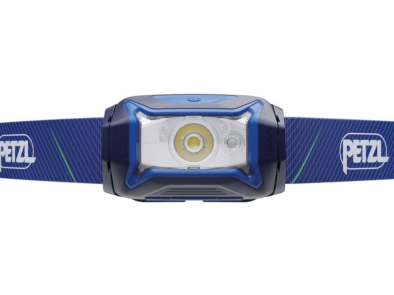 Petzl Stirnlampe Tikka Blau, 350 lm Einfach zu bedienende kompakte Stirnlampe