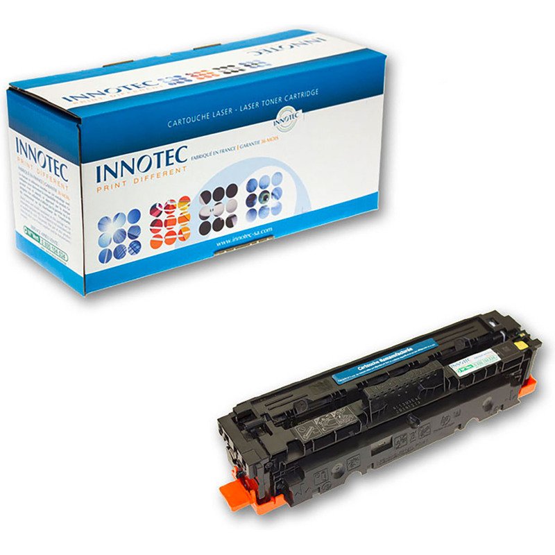 Toners Innotec compatibles CANON 055 couleurs séparées pour imprimante laser