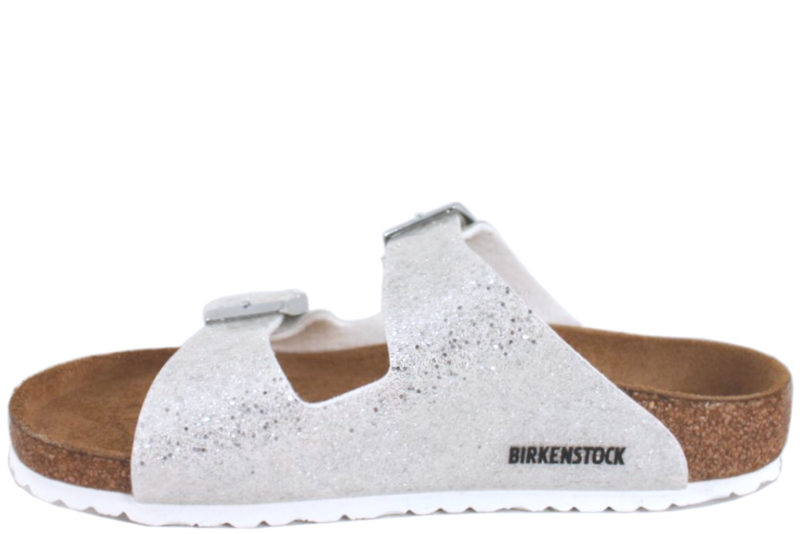 BIRKENSTOCK ARIZONA KIDS BS COSMIC SPARKLE WHITE