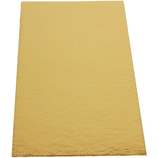 Bodemplaat, 205x85mm, 650gr, rechthoekig, karton + PET, goud/zilver