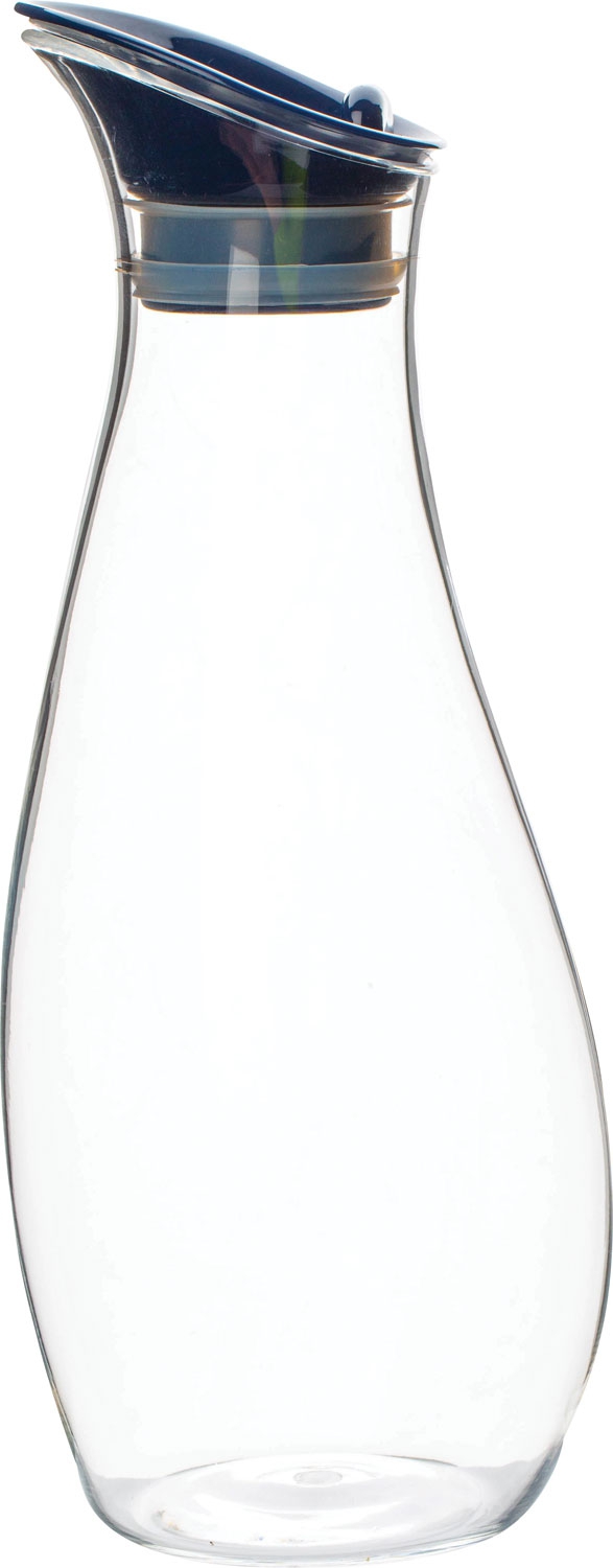Gimex Schwingdeckel-Karaffe 1 Liter blau