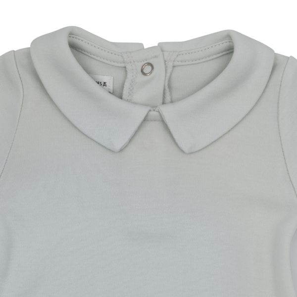 Bamboom Rompertje Lange Mouw - 3 Mnd - Light Blue