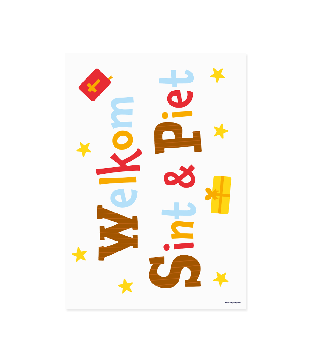 Sinterklaas Raamstickers