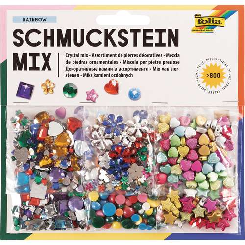 FOLIA® Deko-Schmuckstein-Set
