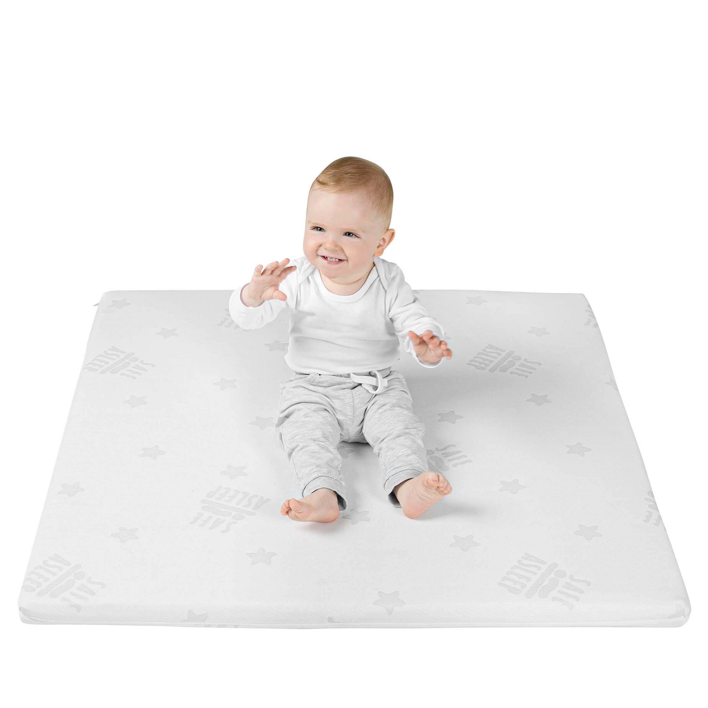 roba Laufgittermatratze, rechteckig safe asleep®