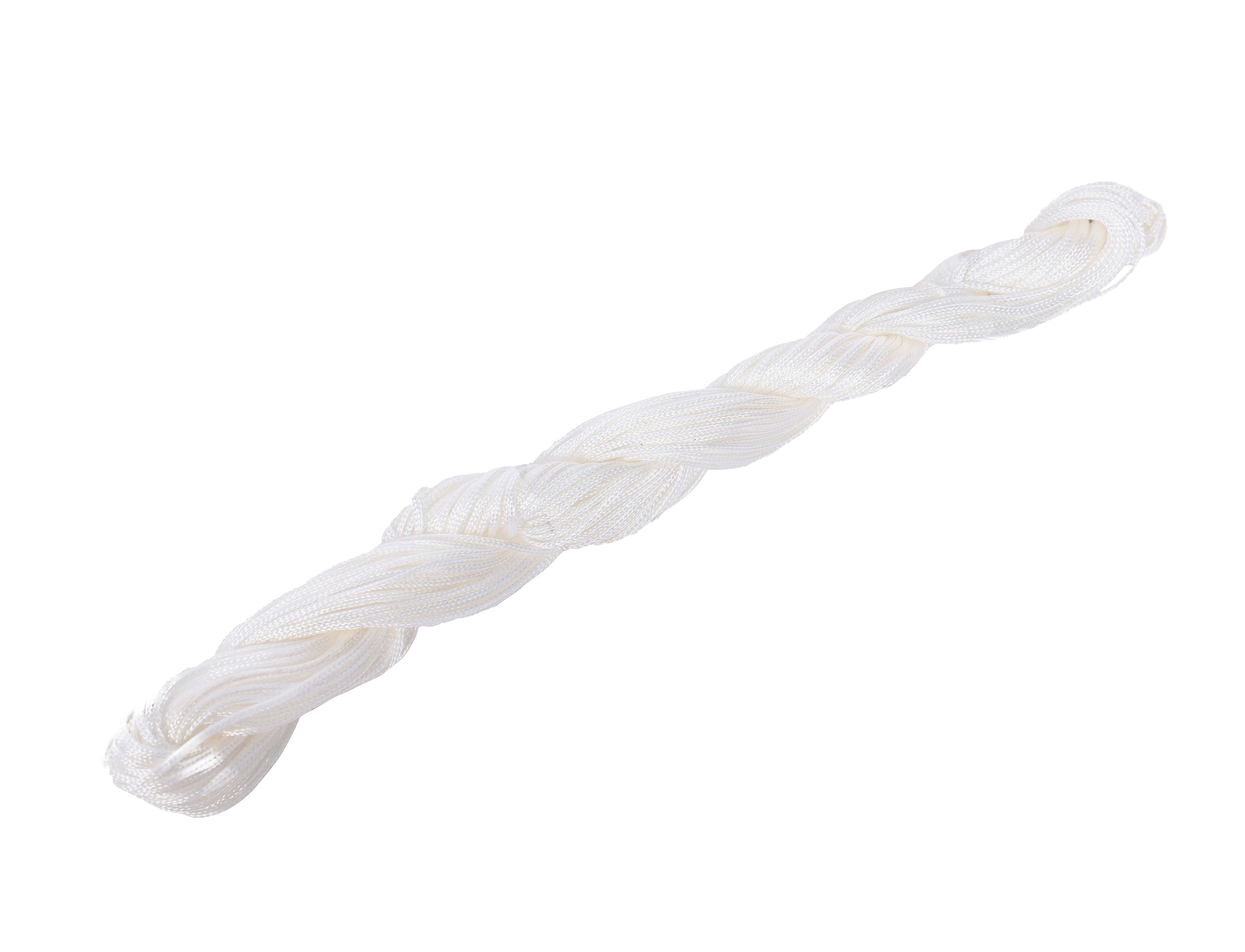 Nylonschnur 25 m weiss