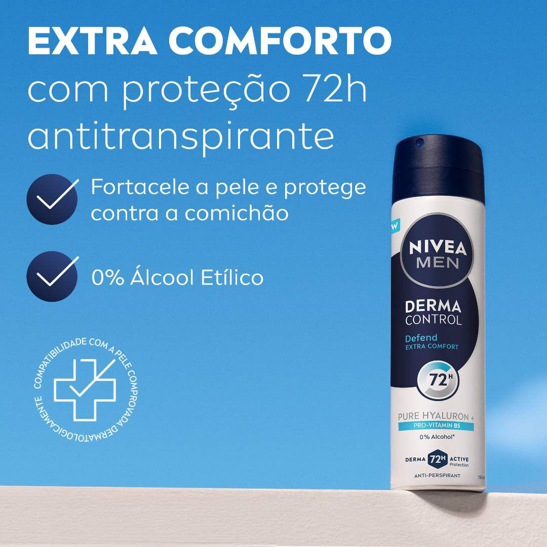 NIVEA  Derma Control Defend Desodorizante Spray - 150ml