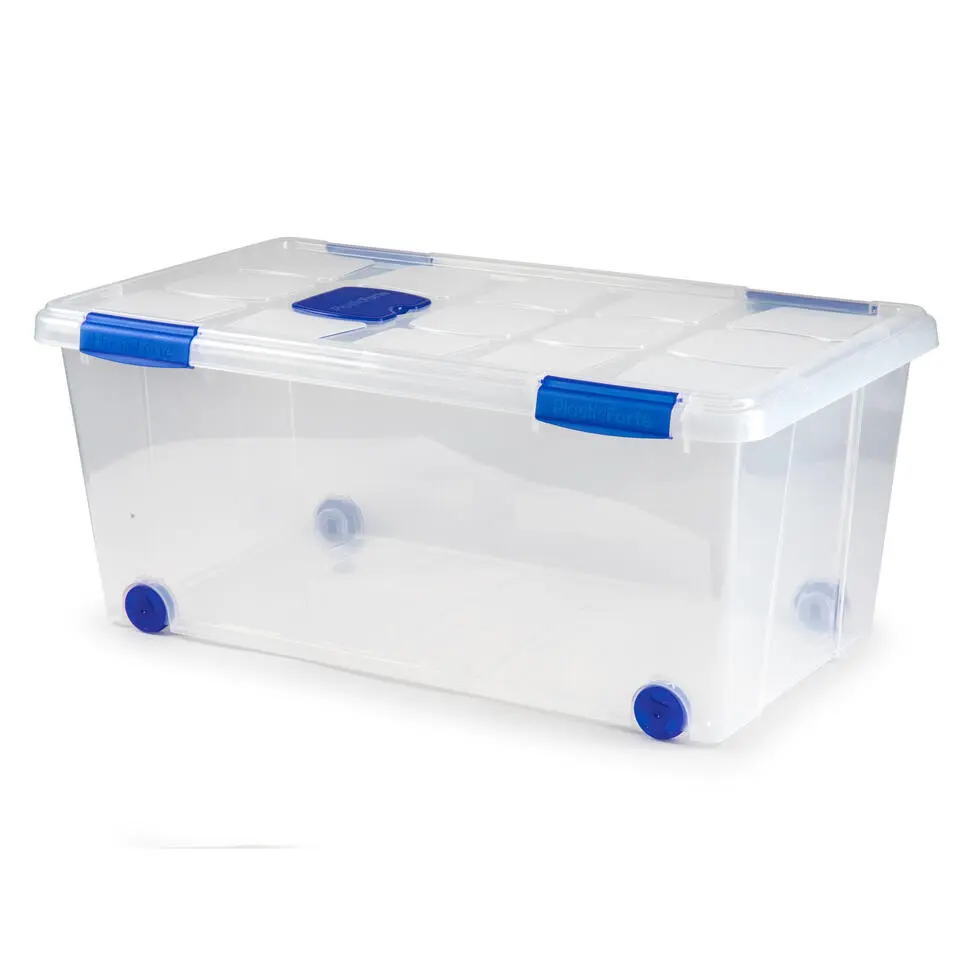 Plasticforte Opslagbak met deksel - 1x - 61L - 73 x 41 x 32 cm