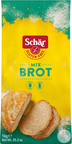Schär Mix B Farine Pain Sans Gluten 1kg (6572)