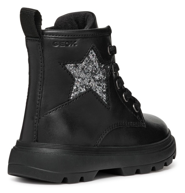 Geox Schnürstiefel »B KIDDARTAH GIRL A«  Plateaustiefel, Winterstiefel, Chunky Boots mit Proil Plateausohle