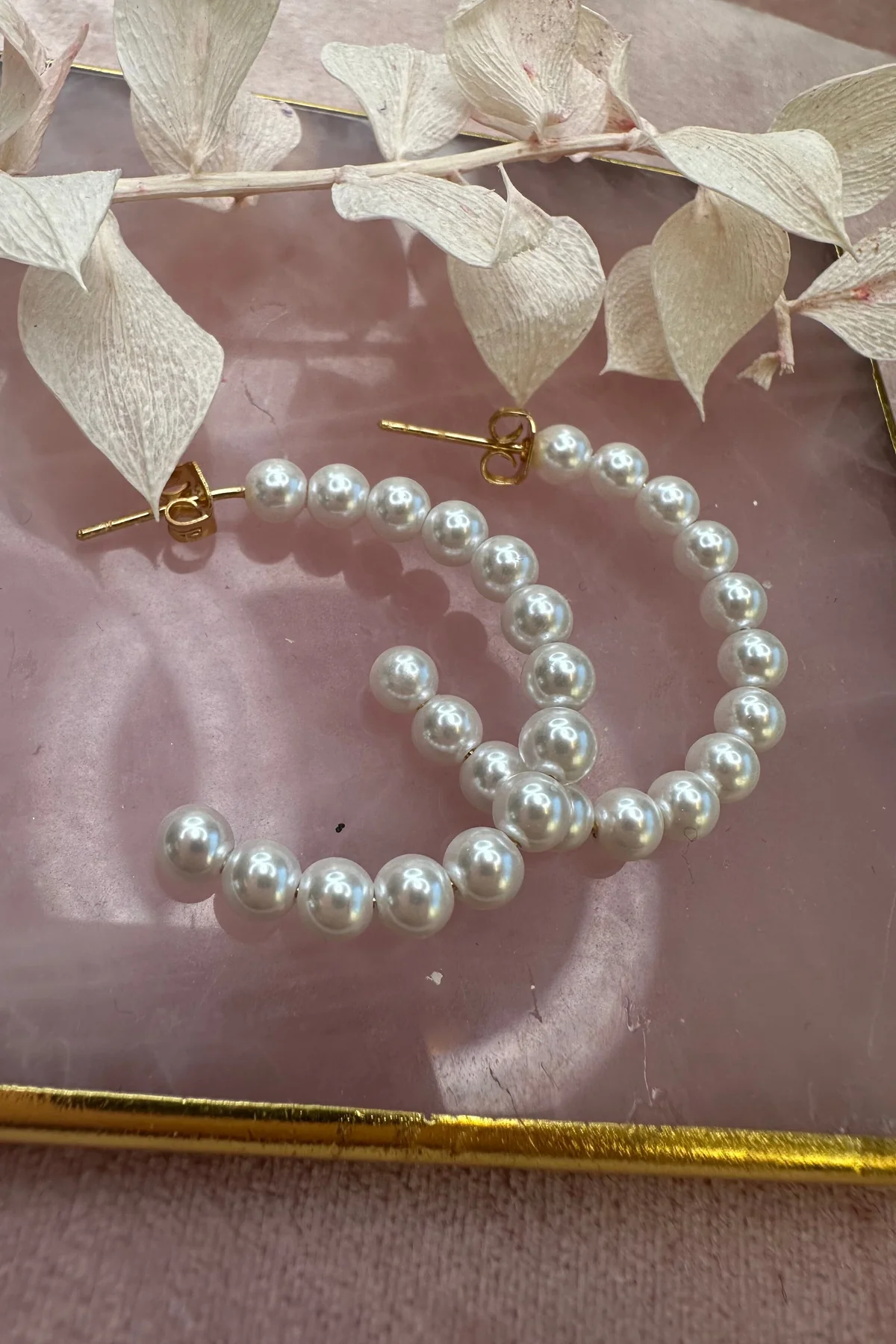 Mellow Moon Pearl Ear Hoop
