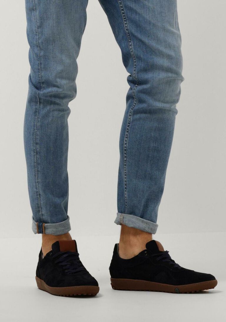 FLORIS VAN BOMMEL blauwe floris van bommel lage sneakers sfm-10160