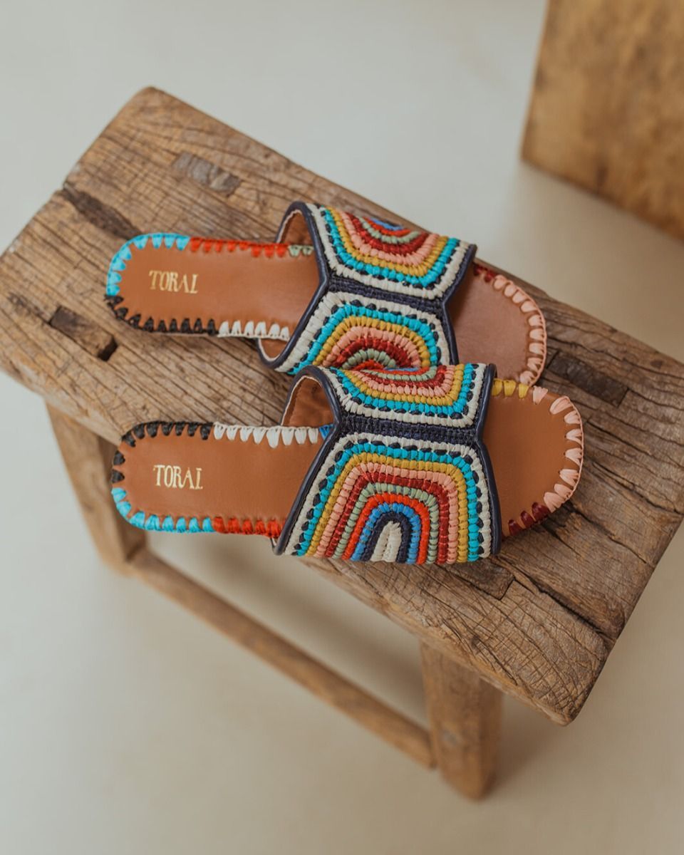 Toral Betty Multicolor Damesslippers