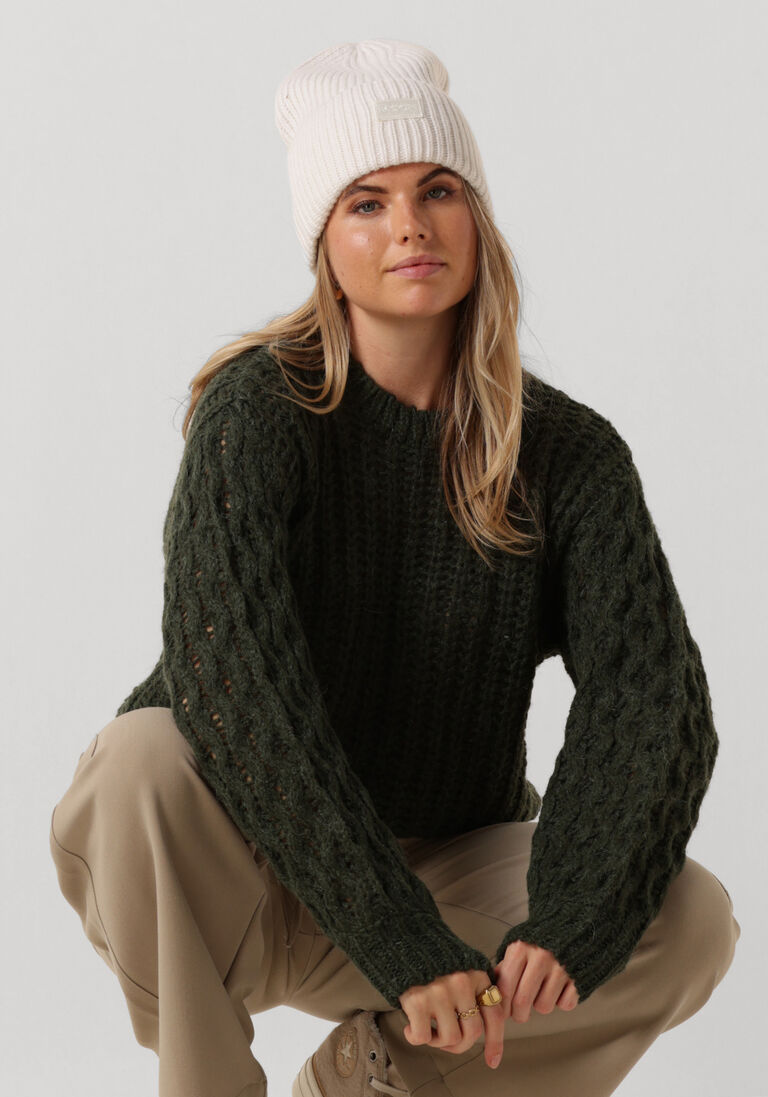 MSCH COPENHAGEN groene msch copenhagen trui mschpepita heidi pullover