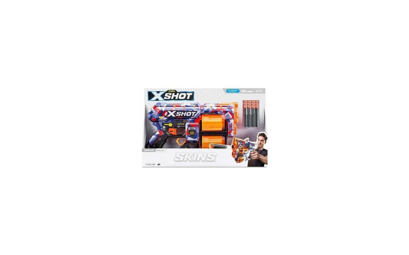 X-shot Skins Menace met 8 darts