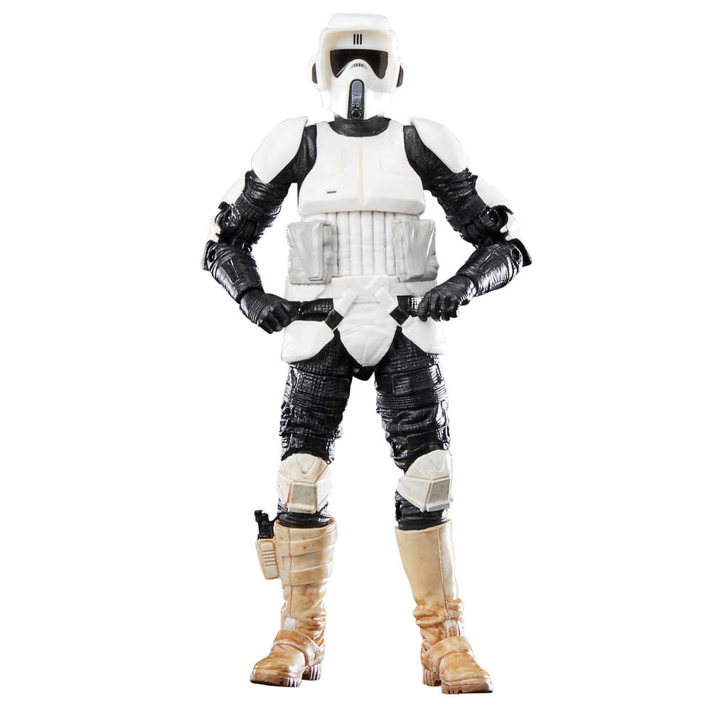 Star Wars The Black Series Biker Scout Actionfigur und Zubehör