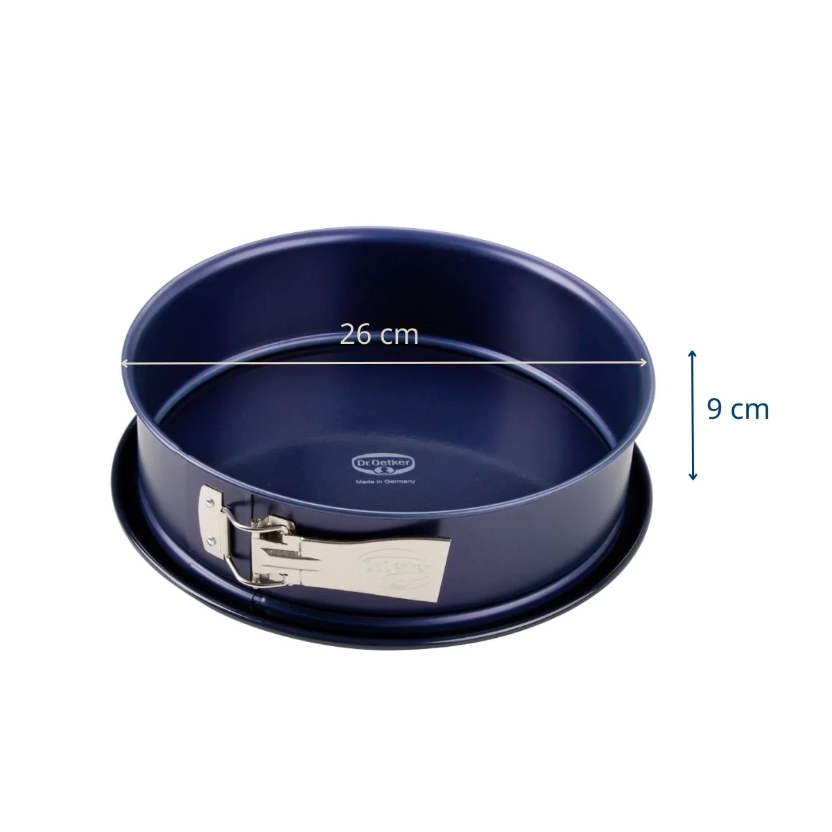Moule à manqué à charnière avec fond à savarin 26 cm Back Liebe Dr. Oe