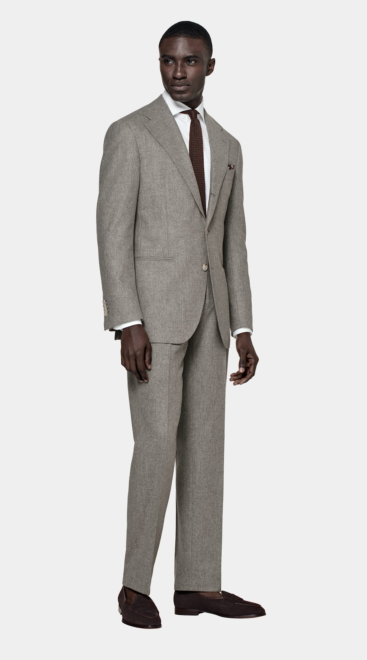 Costume Roma coupe Relaxed taupe