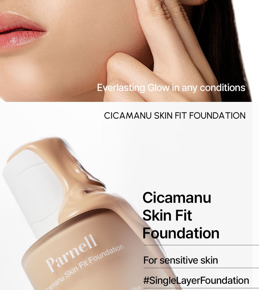 Parnell - Cicamanu Skin Fit Foundation - 3 kleuren