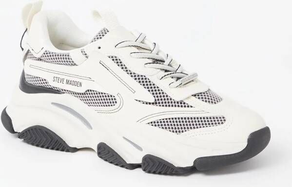 Steve Madden -Possession-E BlackBone-Dames Sneaker-SM19000033-04005