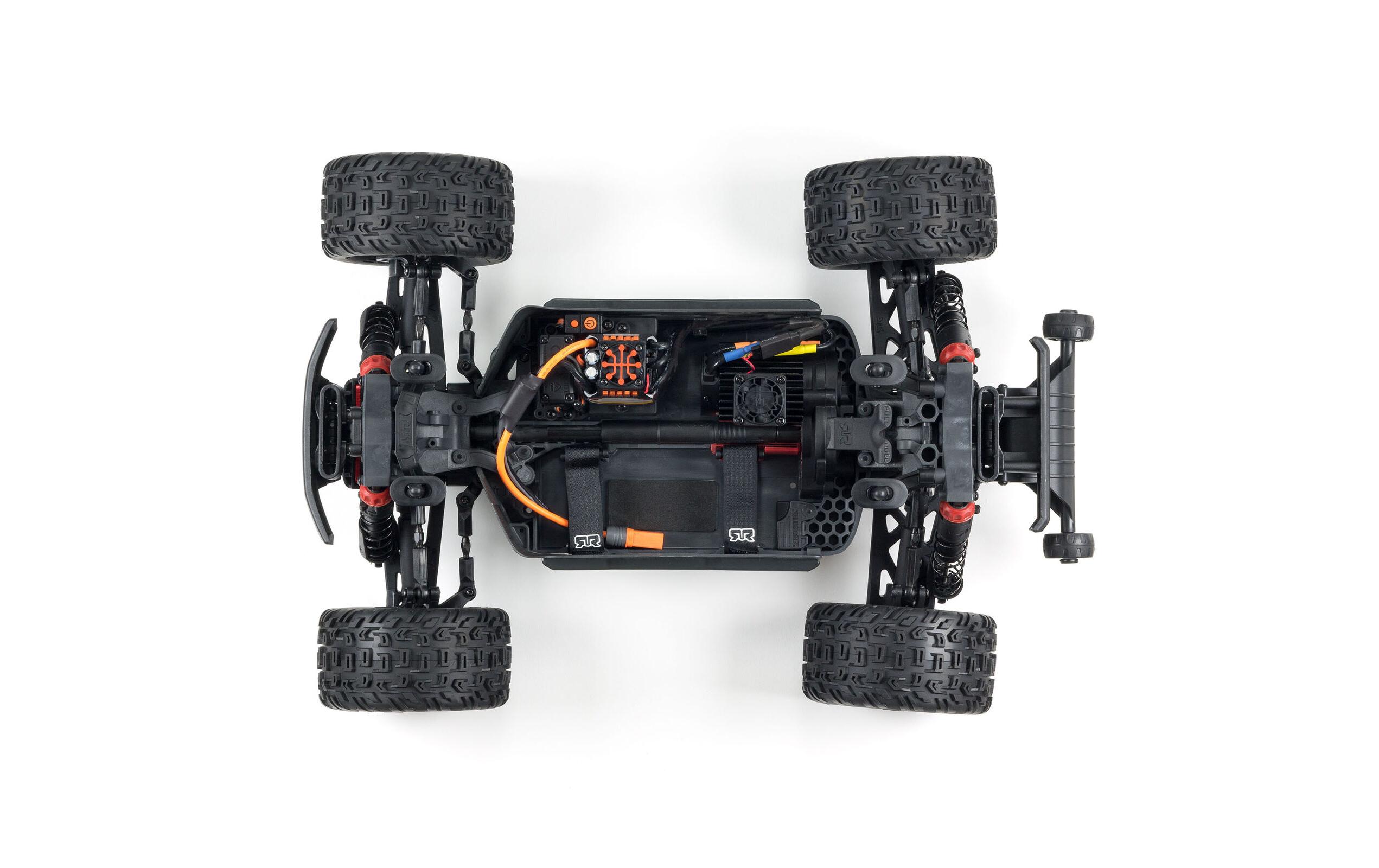 Stadium Truck Vorteks BLX3S 4x4 Rot ARTR, 1:10<br>Brushless Stadium Truck für Highspeed Bashing, ausgerüstet mit bewährter Spektrum Technik