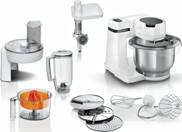 Bosch MUM Serie 2 MUMS2EW40 - Køkkenmaskine - 700 W - hvid